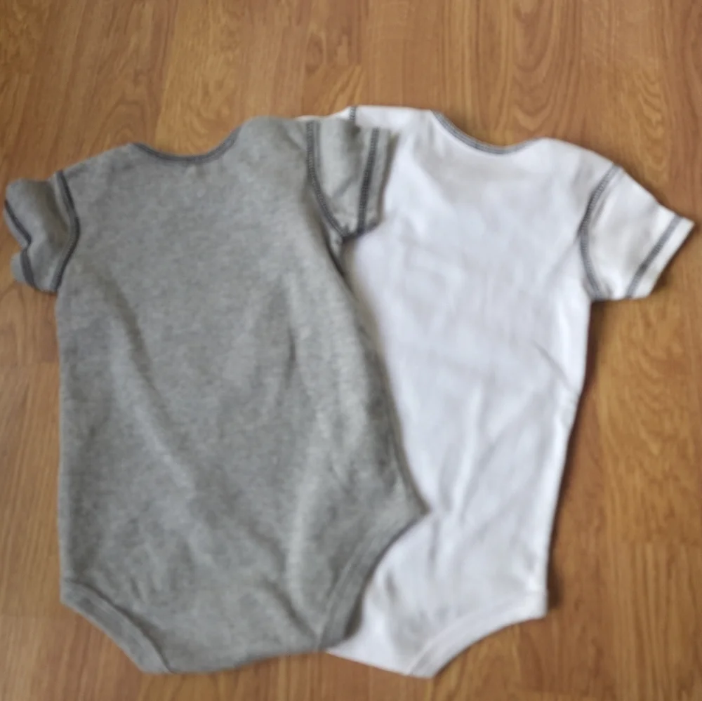 MLB Chicago White Sox Baby Bodysuits 18M NEW 2PC Baseball 100% Cotton